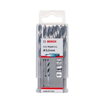 Brocas para metal PointTeQ 10 piezas, 5.5x93 mm