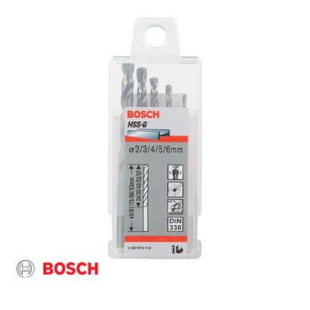 pack brocas hssg 5 pzas bosch