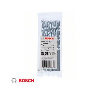Brocas para mampostería y hormigón 5 pzs, 12x90 mm