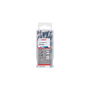 Brocas para metal PointTeQ 10 piezas, 6 mm