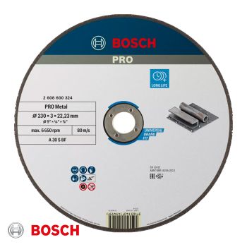 Disco de corte para metal 9" x 3mm