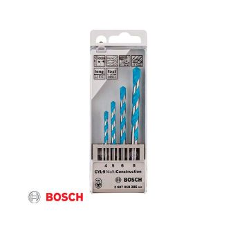 Brocas multiconstrucción 4 a 8 mm, 4 piezas