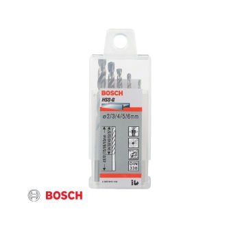 Brocas para metal de 2 a 6 mm, 5 piezas
