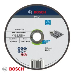 Disco de corte, inox 7" x 2mm