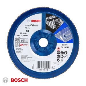 Disco flap plano 7", grano 60